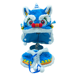 Chinese Lion Dance outfit for 20CM FUMO bule Ver.